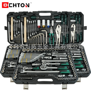 Juego de Llaves de Tubo de Grado Profesional de 144 Piezas, 1/2 Pulgada, Acero al Cromo Vanadio, Kit de Herramientas de Reparación Automotriz, Uso Mecánico y Doméstico - Product Image 3