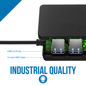 Tragbares 4-In-1 Hochgeschwindigkeits-USB <span class=keywords><strong>3</strong></span>.0 Por-Erweiterungsknotenpunkt 4 Usb Multiport-Adapter Splitter Usb-Smart-Hub für Laptop PC Zubehör - Product Image 5