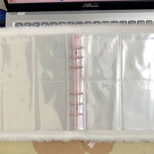 V044 Personalizar Plush Photocard Binder Sleeves Book Cute Star Photocard Holder A5 Binder 6 Ring <span class=keywords><strong>Instax</strong></span> Cartoon Photocard Album - Product Image 3