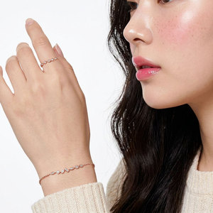 Wholesale New Collection Hand <b>Crafted</b> Fine Jewelry 18K Rose Gold Natural Diamond Stackable <b>Ring</b> Gift For Women Everyday Wear - Product Image 6