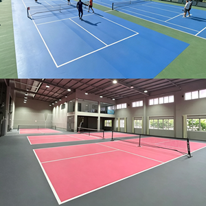 Loseta de PVC para Pisos Multideportivos, Superficie Azul Antideslizante, Encaje Interconectable, Ecológica, Absorción de Impactos, Tapete Portátil para Interiores y Exteriores - Product Image 3