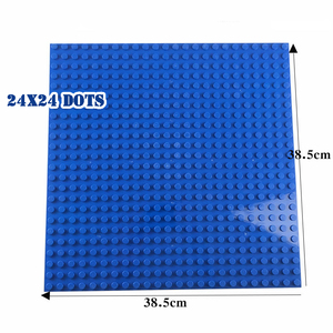 Placa de base dupla para construção, 24x24 pontos, blocos de tamanho grande, educação de peças, montar para aprendizagem, construção, tijolos - Product Image 3