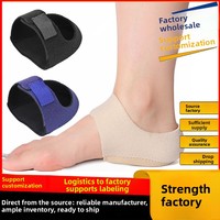 Protège-talons en tissu éponge pour plongée, avec fixation Velcro, absorption des chocs et semelles orthopédiques, pour fabricants transfrontaliers