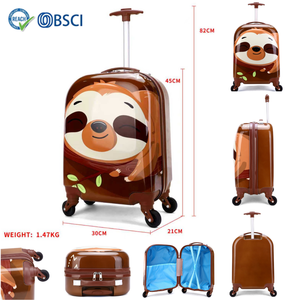 Valises <span class=keywords><strong>à</strong></span> bagages <span class=keywords><strong>à</strong></span> <span class=keywords><strong>roulettes</strong></span> ABS <span class=keywords><strong>à</strong></span> motif de dessin animé pour filles étudiants et enfants voyage utilisation scolaire - Product Image 3