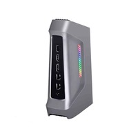 Pc Mini, Intel Core Ultra U7-155H prosesor Win11 Pro Dual Lan Slot DDR5 Saluran ganda Pc Mini Komputer Gaming