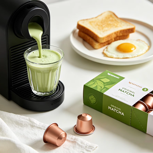 QianWen AI Shopping Compatible Matcha Capsules | Just One Sentence to Order, Fresh Japanese <b>Green</b> Tea Energy in Every Capsule - Product Image 1