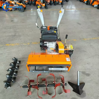 Motoculteur rotatif désherbage et labourage du maïs Agriculture Motoculteur rotatif quadruple Désherbeur Tondeuse