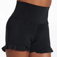 Taille haute filles Ballet Shorts Spandex danse Shorts de course pour enfants adolescentes Sports actifs piste Sport Yoga danse Shorts