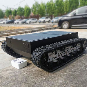 500kg de charge Smart RC Robotic Tracked <span class=keywords><strong>Tank</strong></span> RC Robot Car Base Châssis avec Christie et <span class=keywords><strong>Matilda</strong></span> Suspension Robot Châssis AVT-18T - Product Image 1