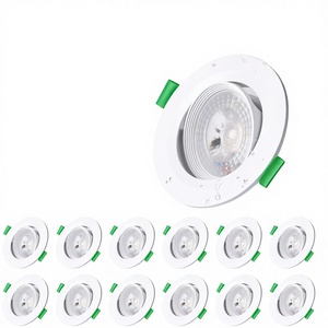 Fondiiz 5W LED Einbau-Flachstrahler 480LM Neutralweiß Wasserdicht IP44 Badezimmer/Decken-Lochdurchmesser - Product Image 1