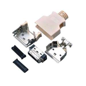ขั้วต่อชนิด HPCN 26 พิน IDC สำหรับขั้วต่อสายเคเบิล SCSI ตัวผู้ ประกอบด้วย 10126-6000EC + 10326-3210-006 - Product Image 4