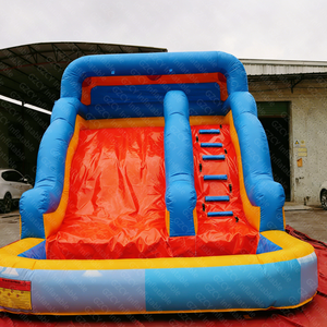 Grand château gonflable gonflable de ville d'amusement gonflable extérieur toboggan château sautant gonflable <span class=keywords><strong>maison</strong></span> gonflable commerciale - Product Image 1