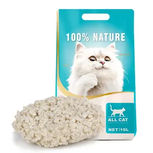 Chinese manufacturer wholesale Highly Absorbent dust free crushed arena para gato reusable clumping crushed tofu cat litter