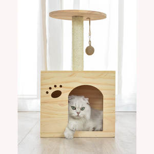 Rascador y Estructura de Escalada para Gatos de Sisal Sostenible con Madera Maciza para Afilar los Dientes y Hacer Ejercicio, Diseñado a Medida para Gatos - Product Image 3