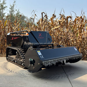 High Efficiency 1200mm Self-propelled Flail <strong>Lawn</strong> <strong>Mower</strong> <strong>Robot</strong> Garden <strong>Lawn</strong> <strong>Mower</strong> Smart Remote Control Crawler <strong>Lawn</strong> Mowers - Product Image 1