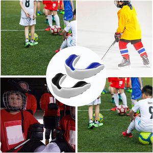 <span class=keywords><strong>Protège</strong></span>-dents de sport pour enfants et jeunes 2 pièces Garçons Filles <span class=keywords><strong>Protège</strong></span>-dents avec étui (sans BPA) pour la boxe Football Hockey <span class=keywords><strong>Karaté</strong></span> Rugby - Product Image 5