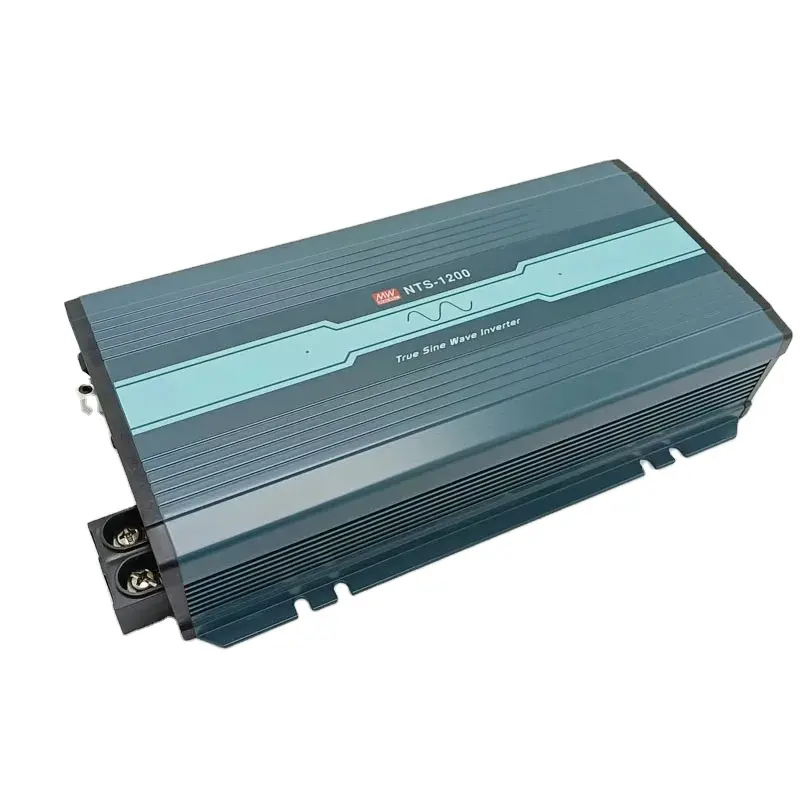 Inverter Meanwell, 250W ~ 3200W seri NTS gelombang sinus asli DC-AC 110Vac 120Vac 220Vac 230Vac 240Vac berarti inverter dengan baik 12V 24V 48V