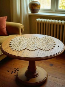 Premium Quality Embroidered Floral Table <b>Runner</b> with <b>Black</b> Gold Design for Dining Room Table and Event Available For Sale - Product Image 5