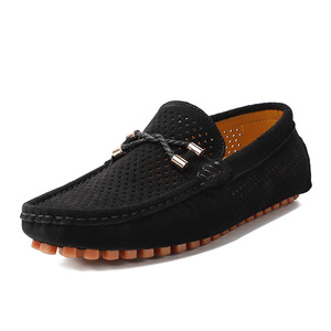 Scarpe Loafer in Pelle da Uomo di Grande Taglia per Tutte le Stagioni, Cucite a Mano, Traspiranti, per Camminata Casual e Guida, OEM - Product Image 6