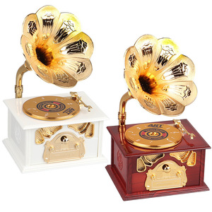 <span class=keywords><strong>Caja</strong></span> <span class=keywords><strong>de</strong></span> Música <span class=keywords><strong>de</strong></span> Piano, Gramófono Vintage Creativo, Adorno <span class=keywords><strong>de</strong></span> Escritorio, Material ABS, Nuevo Estilo Chino, Ambiente Festivo, Modelo <span class=keywords><strong>de</strong></span> Regalo para Vinoteca - Product Image 4