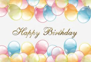 7x5ft <span class=keywords><strong>Aquarelle</strong></span> Fleur Anniversaire Photographie Toile De Fond 1st Anniversaire Toile De Fond - Product Image 6