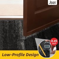 Tapis d'entrée intérieur lavable, absorbant, résistant à la saleté, antidérapant, à profil bas, pour les zones à fort trafic