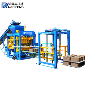 Maquina para hacer adoquines de cemento QT6-15 Automatique béton ciment <span class=keywords><strong>pavé</strong></span> autobloquant brique bloc faisant la machine <span class=keywords><strong>prix</strong></span> - Product Image 4