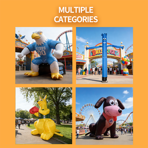 Arco Inflable Personalizado con Diseño de Canguro para Publicidad y Decoración en Fiestas al Aire Libre - Resistente al Agua y Fácil de Instalar - Product Image 5