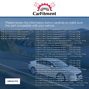 Bobine d'allumage haute performance ARKAUTO A2829060000 pour Benz A B GLA GLB T180 NISSAN X-Trail DACIA <span class=keywords><strong>RENAULT</strong></span> Clio 1.3T M282 - Product Image 5