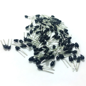 Température <span class=keywords><strong>25</strong></span> ° <span class=keywords><strong>C</strong></span>, résistance mesurée 10 kΩ, petit thermistance <span class=keywords><strong>NTC</strong></span> à tête noire à brancher - Product Image 5
