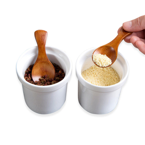 Cuillère Bambou Personnalisé Mini Condiments Sucre Assaisonnement Sel Miel Cuillère À Café Cuillère En Bambou 18cm Petite Cuillère À Mesurer Numérique - Product Image 2