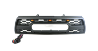 Grille noire ABS de nouvelle conception tout-terrain avec éclairage, compatible avec 4RUNNER 2WD PICKUP 1996-2002 Hilux Surf
