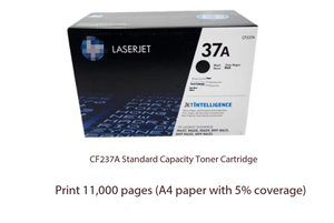 Cartucho de Tóner Negro Completo H-P 37A <span class=keywords><strong>CF237A</strong></span> para Impresoras M607/M633/M632/M631/M609/M608, Rendimiento de 11000 Copias, Versión Internacional - Product Image 2