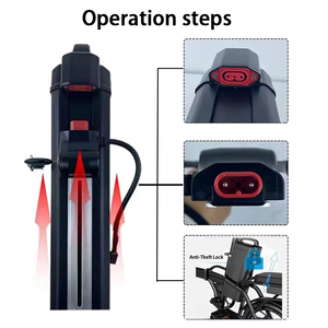 Batería de Litio para Bicicleta Eléctrica Victpower, 48V 15Ah 720Wh para Bicicletas y Scooters Eléctricos de 0-1500W - Product Image 4