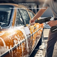 Untuk Bestseller Alat Penyemprot Air Bertekanan Tinggi untuk Cuci Mobil, Alat Penyemprot Bertekanan Tinggi untuk Penggunaan Rumah Tangga, Nozel yang Dapat Diganti, Multifungsi