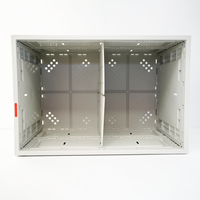 Boîte à poisson en plastique pliable avec trous de drainage pour le transport ou le stockage des fruits de mer Type de caisse en bois