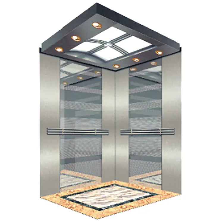 Lift Elevator Passenger 320kg 4 Persons Round Passenger Panoramic Home Lift Elevator China Manufacture
