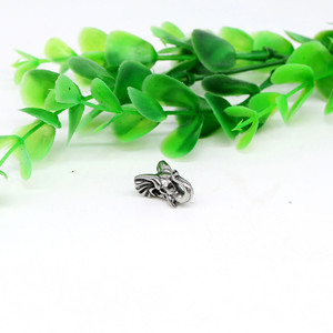 yunnique <b>Elephant</b> Head Charm Tibetan Silver Animal Shape Pendant <b>Gift</b> Jewelry Accessory - Product Image 4