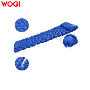 Colchoneta Inflable para Camping Woqi, Rectangular, para 1 Persona, Portátil, Impermeable, Colchón de Aire, Colchoneta para Dormir al Aire Libre, Azul, Personalizable - Product Image 4