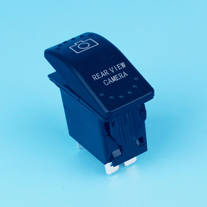 Thanh Đèn LED SPST 5 PIN Khắc Laser Chống Nước Hàng Hải 24V 20A Công Tắc Bật Tắt 12Volt Cho Xe Buýt Ô Tô - Product Image 2