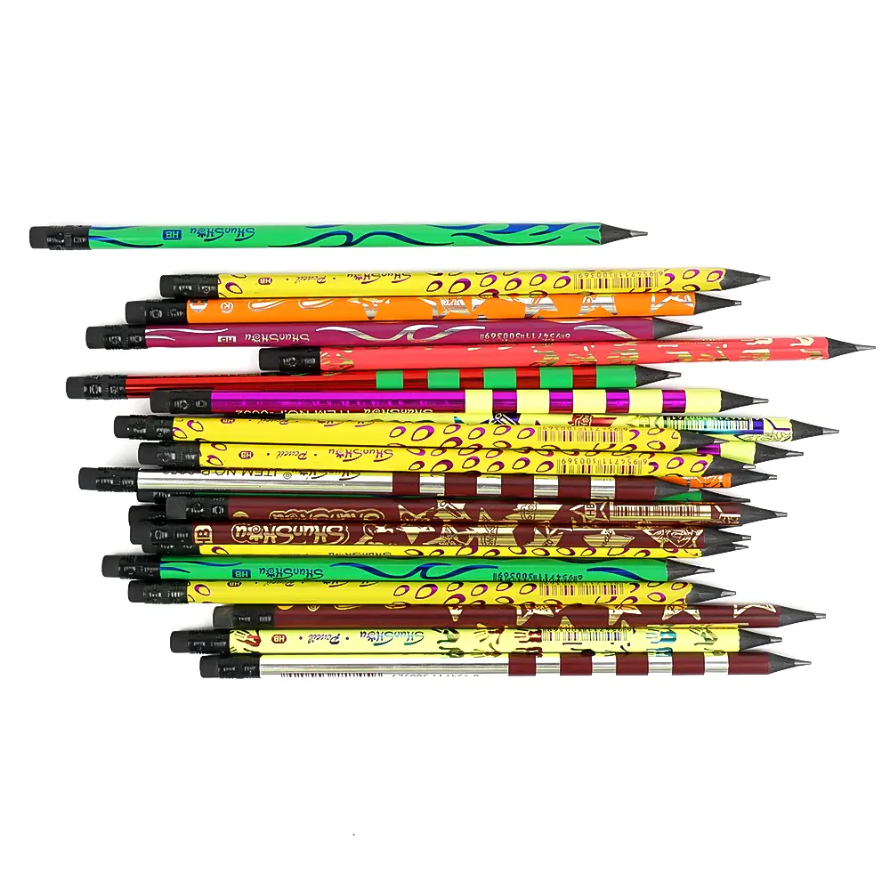 Cute Hot Sale HB Standard Customised Color Set Pencil For Kids