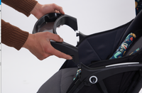 Poussette de créateur Hope 3 en 1 landau de luxe pour bébé poussette légère à pousser