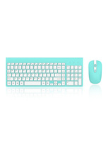 Good Quality Photoelectric Sensor 800/1200/1600 DPI 2.4G Ergonomics Wireless Mouse OEM Customized Layout 104 Keys Keyboard Kits