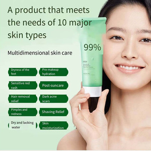 Gel d'aloe vera en gros pour fabricants – <span class=keywords><strong>Crème</strong></span> hydratante et apaisante post-soleil pour peaux à tendance acnéique – Gel d'aloe vera portable pour le visage - Product Image 6