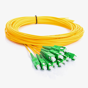 G652d SM Simplex sợi vá <span class=keywords><strong>Patchcord</strong></span> 3.0mm 1M PVC <span class=keywords><strong>SC</strong></span> LC nối <span class=keywords><strong>Patchcord</strong></span> - Product Image 2