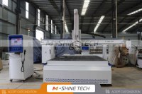 2040-MS10 Router CNC de 4 Ejes para Trabajar la Madera, Centro de Procesamiento de Madera Industrial de 4 Ejes, M-Shine CNC JINAN
