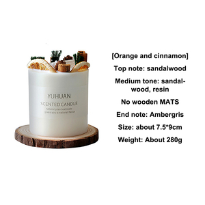 Vente en gros de bougies de cire de soja de style Mori pour la maison bougies parfumées en pot de verre de luxe pour cadeau de la Saint-<span class=keywords><strong>Valentin</strong></span> et mariage - Product Image 5