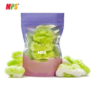 MPS Candy Factory Etiqueta privada personalizada Gusanos surtidos Anillo de melocotón Explosiones de frutas Caramelo Liofilizado - Product Image 4