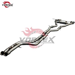 Escape Catback VORTEX SUS304 Valvetronic de Longitud Igual para BMW F87 M2C 3.0T N55 2014-2018, Puntas Cuádruples, Instalación Directa - Product Image 3