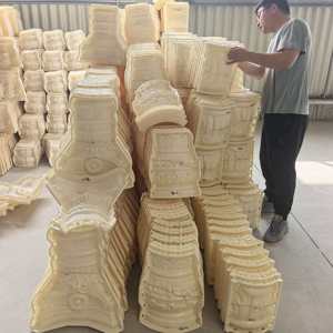 Molde de Plástico ABS Liso para Decoración de Columnas de Hormigón, Alta Resistencia, Diseño de Pilar Romano para Exteriores, Moldes para Concreto - Product Image 2